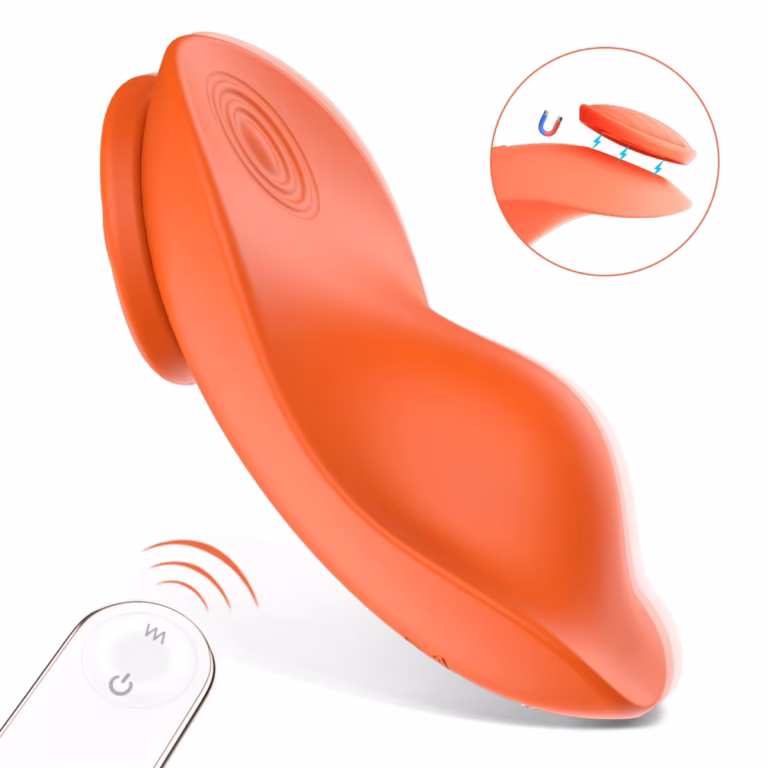 Amora-Wearable Clitoral Vibrator for Women – Remote Control Wireless Vibrating Toy for Outdoor Pleasure