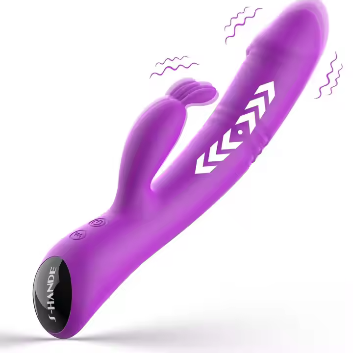 Amora-Handheld Rabbit Vibrator – Clitoral & G-Spot Stimulator for Women